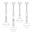 LARIAT CERAMICZNA LAMPA WISZĄCA     C2530 GIA   FERROLUCE